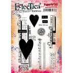 PaperArtsy Mags Woodcock Eclectica3 Cling Stamps emw005