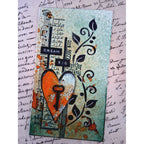 PaperArtsy Mags Woodcock Stencil ps516 key