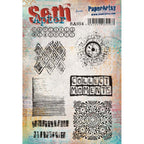 PaperArtsy Seth Apter Cling Stamps sa054