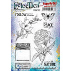 Paper Artsy Eclectica3 Scrapcosy Cling Stamps esc52
