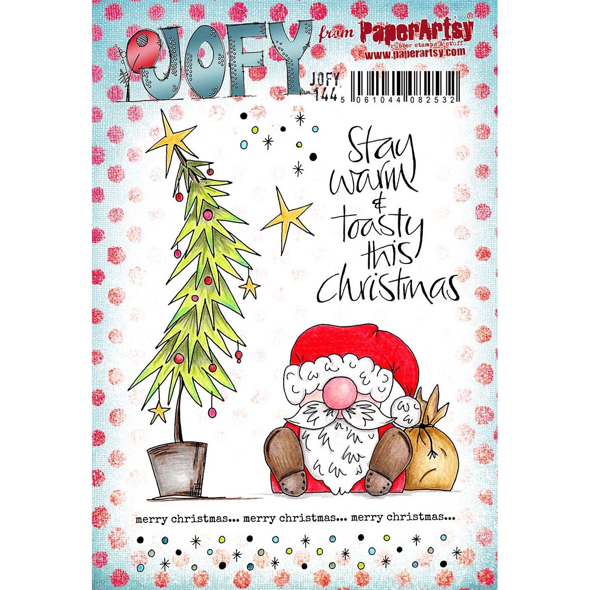 Paper Artsy JoFY 144 Cling Stamps jofy144