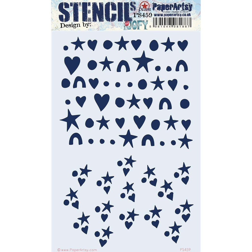 Paper Artsy JoFY Large Stencil ps459