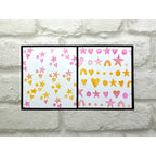Paper Artsy JoFY Large Stencil ps459 stars