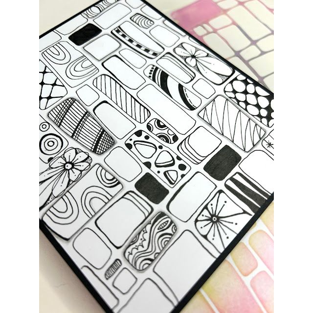 Paper Artsy JoFY Large Stencil ps512 shapes