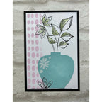 Paper Artsy JoFY Large Stencil ps513 vase