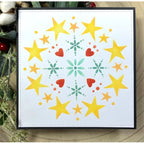 Paper Artsy JoFY Stencil ps478 stars