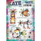 Paper Artsy Kate Crane Cling Stamps kc010