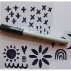 Paper Artsy Kate Crane Stencil 465 x