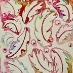 Paper Artsy Kate Crane Stencil ps505 red