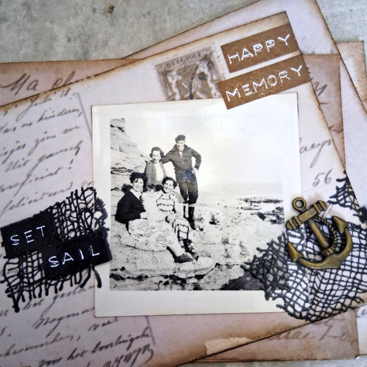 Paper Artsy Mags Woodcock Eclectica3 Mini Cling Stamp em147 memory