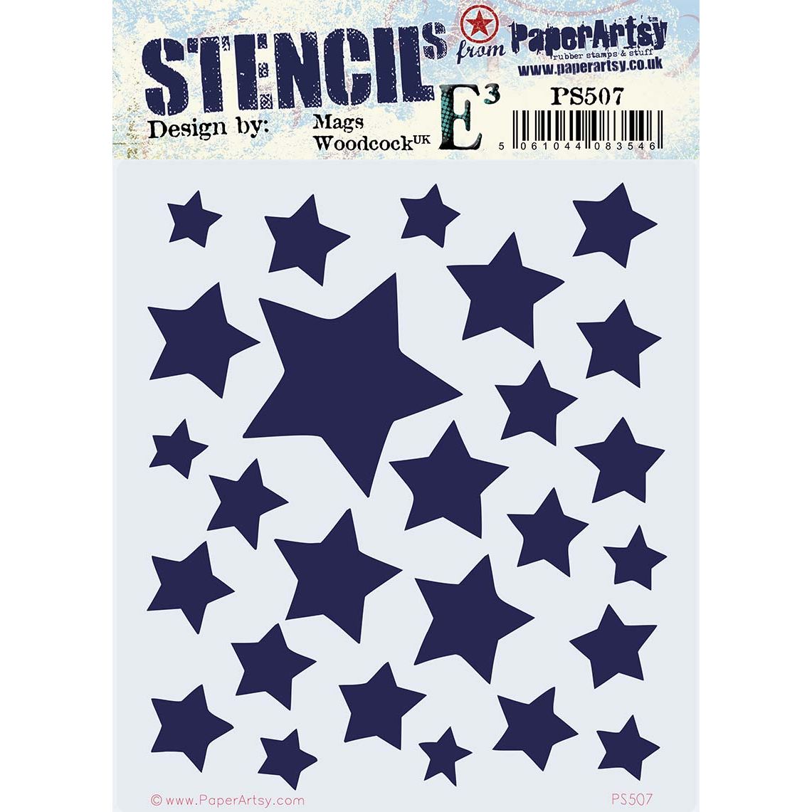 Paper Artsy Mags Woodcock Stencil ps507
