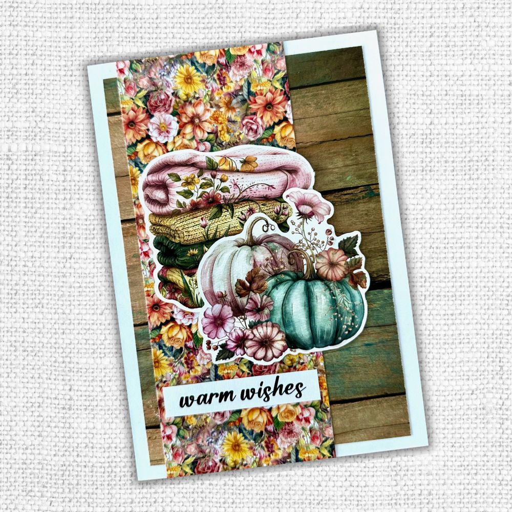 Paper Rose Cozy Fall 2.0 Embossed Die Cuts 32673