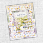 Paper Rose Petals and Pansies 12x12 Paper Collection 36370 best wishes