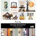 Paper Rose Spooky Halloween 12x12 Paper 32733