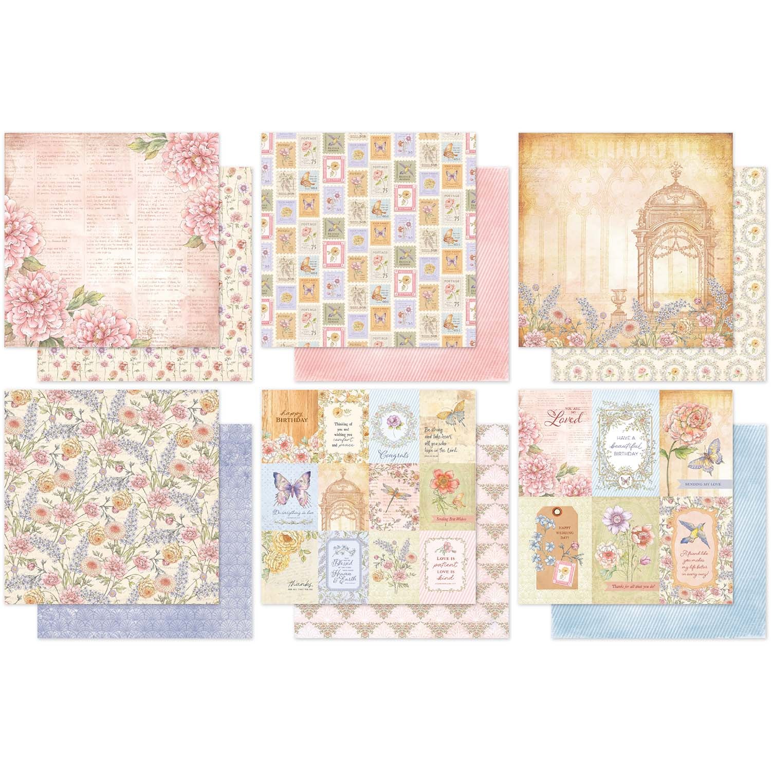 Paper Rose Studio Words of Wisdom 6x6 Paper 35569 sheets