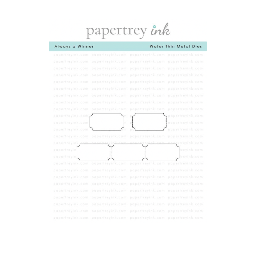 Papertrey Ink Always a Winner Dies pti-1107
