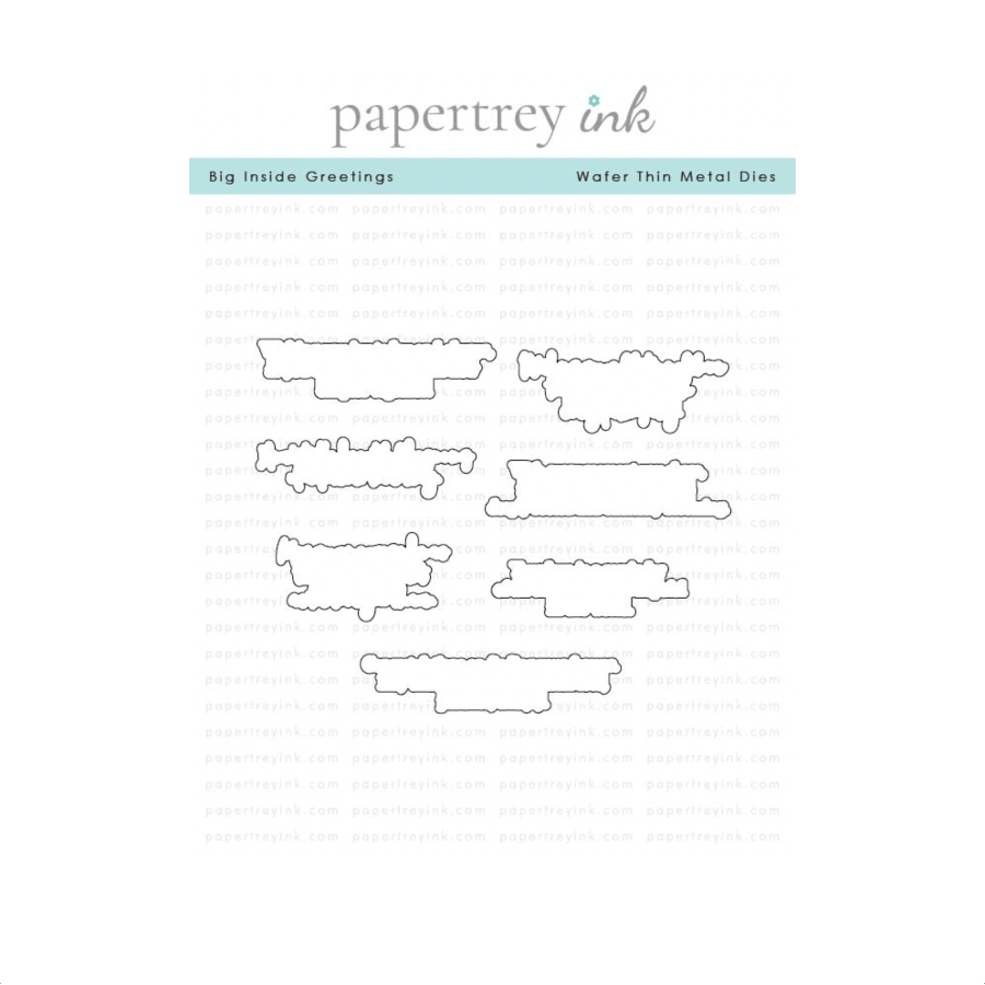 Papertrey Ink Big Inside Greetings Dies pti-1048