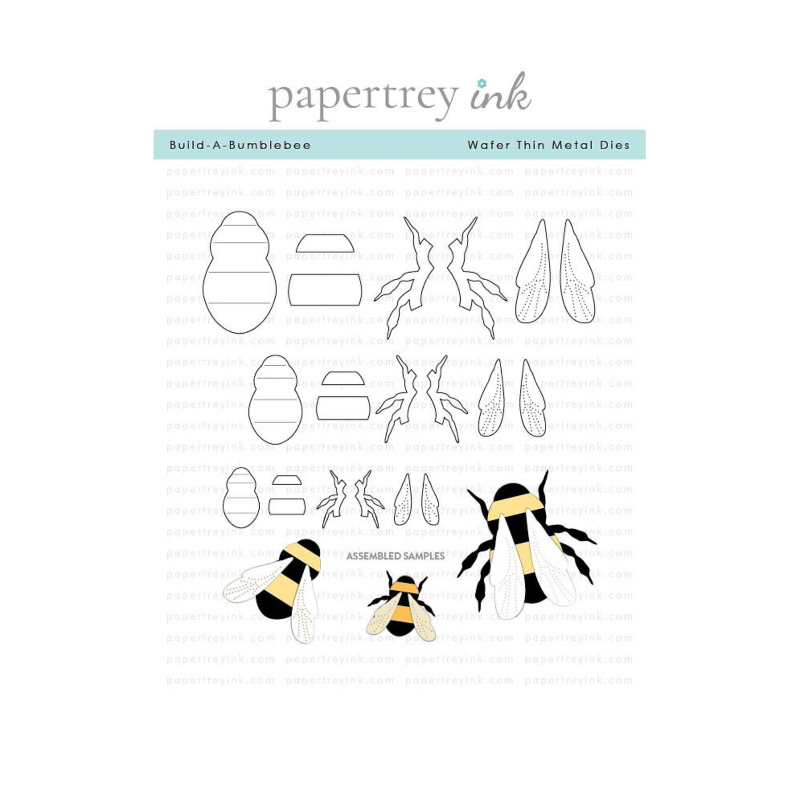 Papertrey Ink Build-A-Bumblebee Dies pti-1085