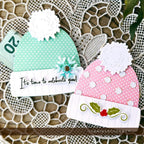 Papertrey Ink Build-A-Hat Dies pti-0879 pom pom