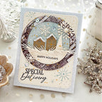 Papertrey Ink Circles Dies pti-1044 snowflakes