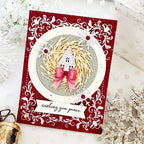 Papertrey Ink Circles Dies pti-1044 wreath