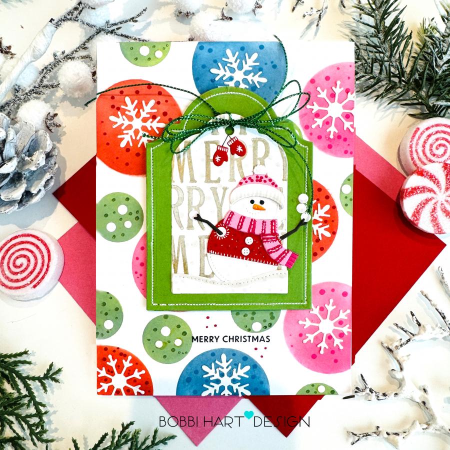 Papertrey Ink Classic Alphabet Dies pti-1032 snowflakes
