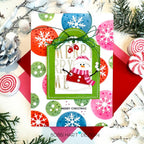 Papertrey Ink Classic Alphabet Dies pti-1032 snowflakes