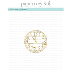 Papertrey Ink Clock Hot Foil Plates ptif-0031