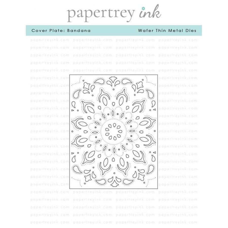 Papertrey Ink Cover Plate Bandana Die pti-0948
