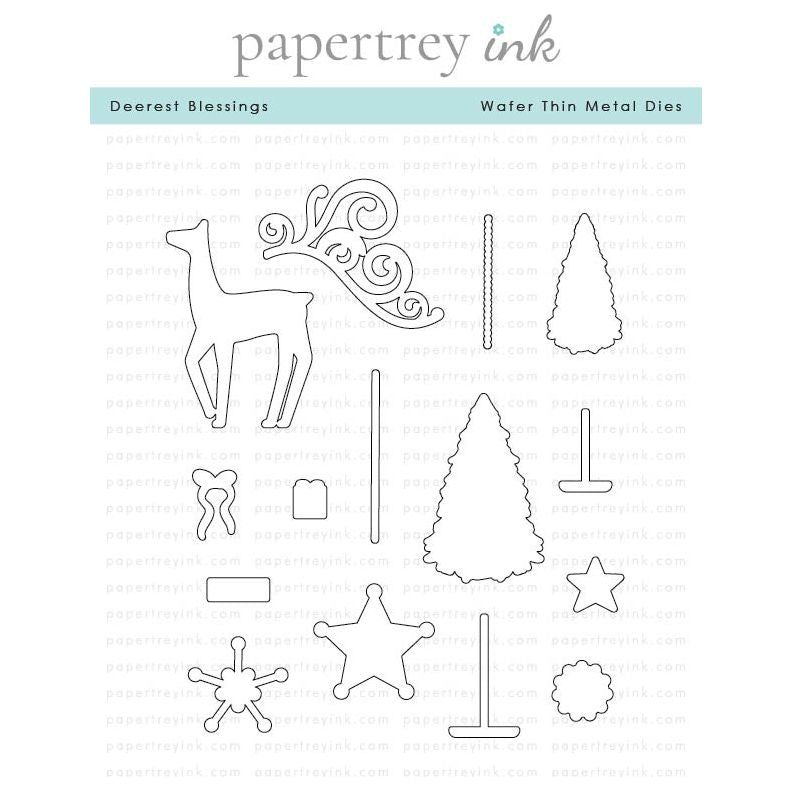 Papertrey Ink Deerest Blessings Dies pti-0862