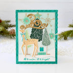Papertrey Ink Deerest Blessings Dies pti-0862 antlers