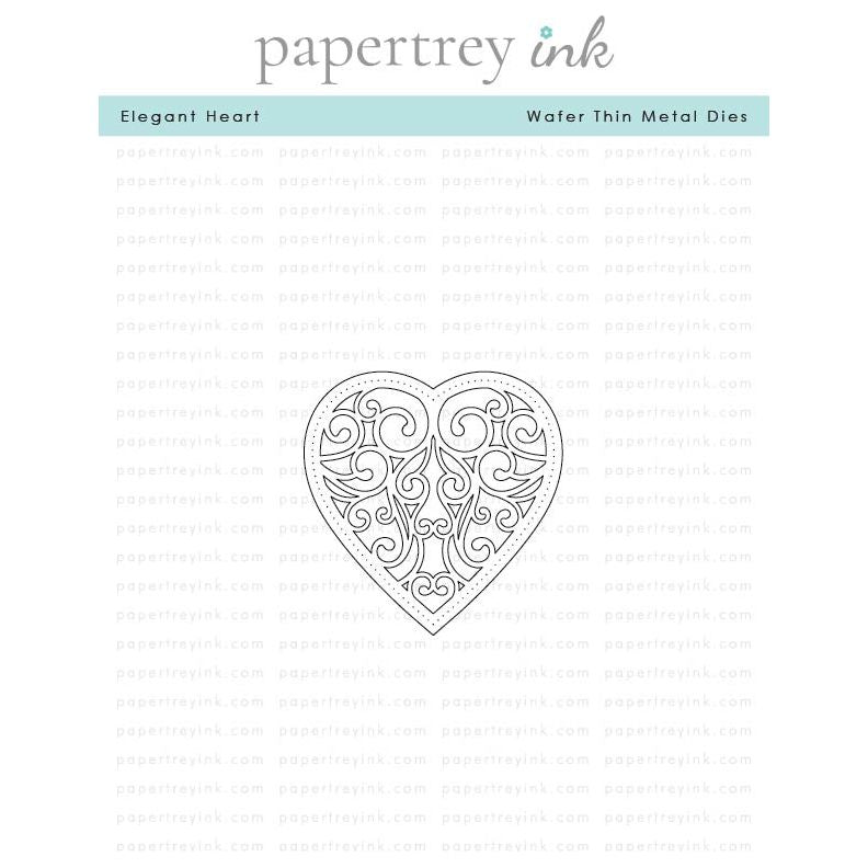 Papertrey Ink Elegant Heart Die pti-0894