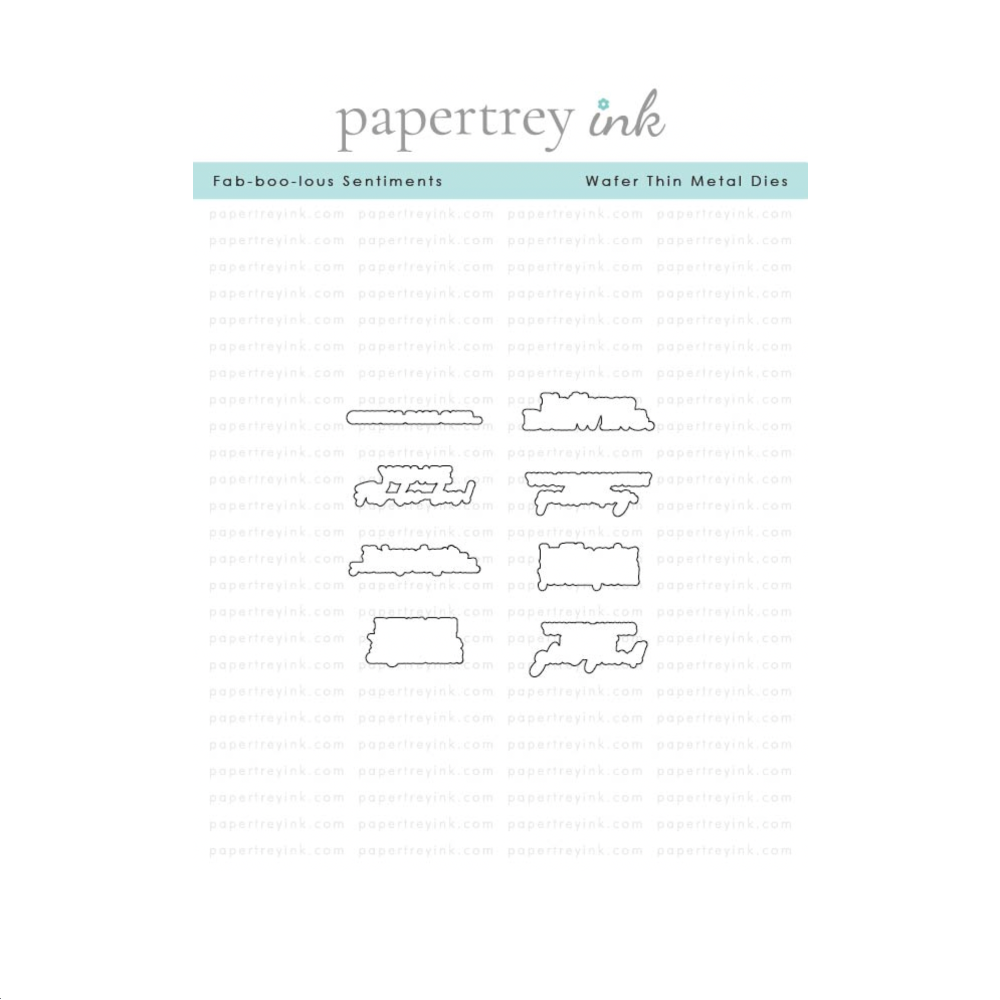 Papertrey Ink Fab-boo-lous Sentiments Dies pti-0983