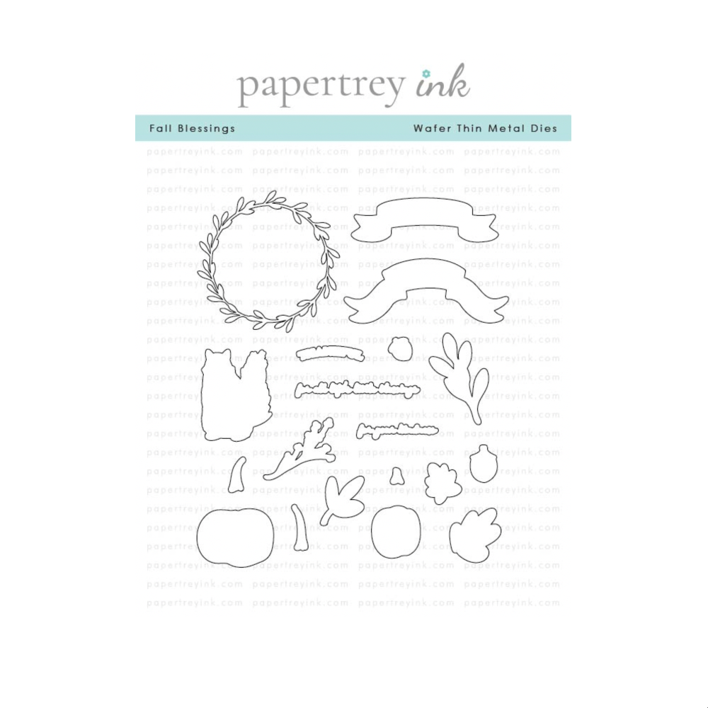 Papertrey Ink Fall Blessings Dies pti-0980