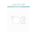Papertrey Ink Farmhouse Vase Dies pti-1018