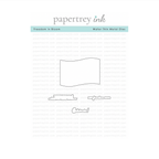 Papertrey Ink Freedom in Bloom Dies pti-1091