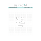 Papertrey Ink Handmade with Love Dies pti-1094