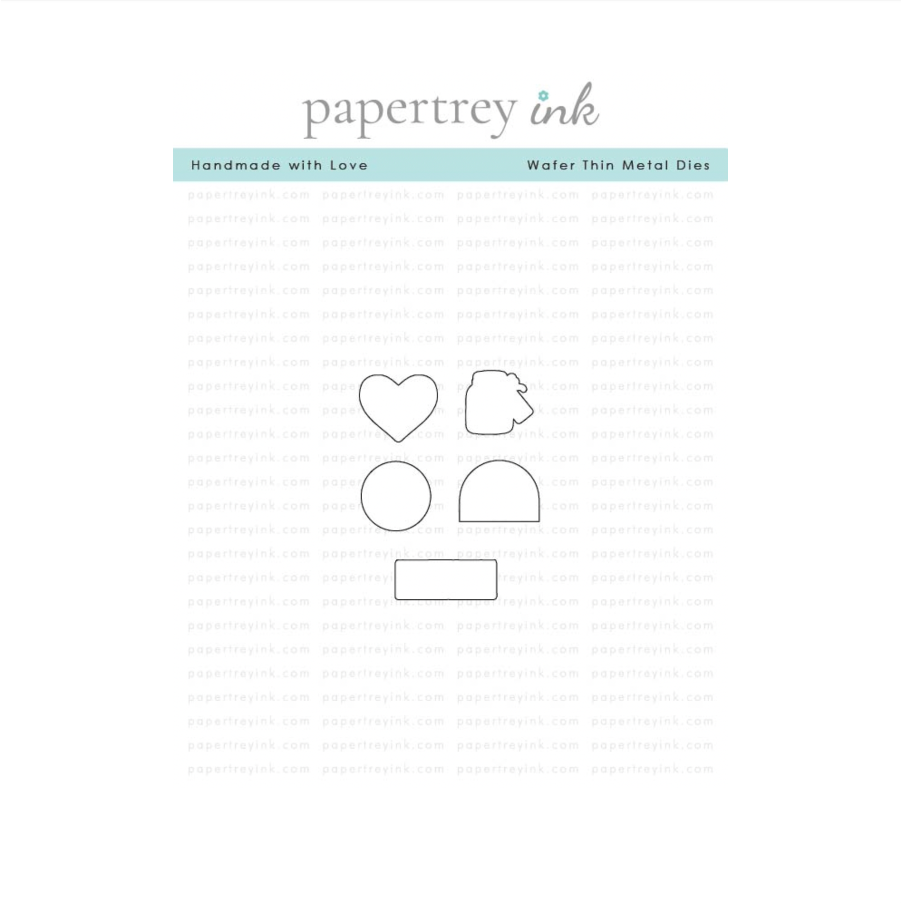 Papertrey Ink Handmade with Love Dies pti-1094