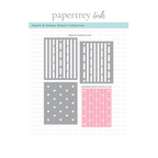 Papertrey Ink Hearts and Stripes Stencils -0091