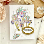 Papertrey Ink Hold That Thought Dies pti-1024 iris