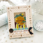 Papertrey Ink Incredible Views Stencils 0073