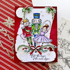 Papertrey Ink Nutcracker Magic Dies pti-0999 dancing