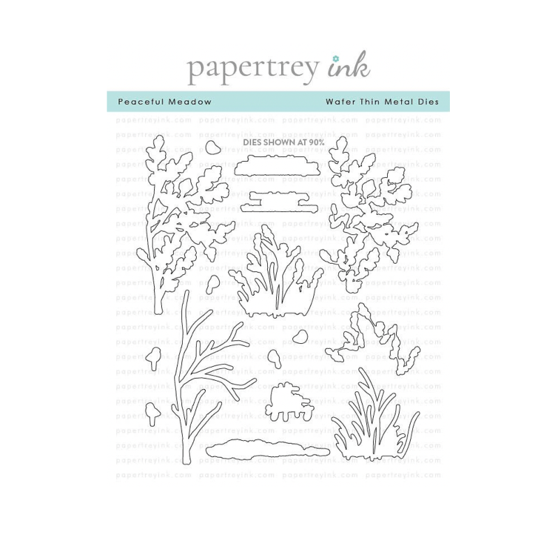 Papertrey Ink Peaceful Meadow Dies pti- 1079