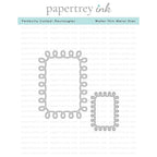 Papertrey Ink Perfectly Coiled Rectangles Dies pti-0923