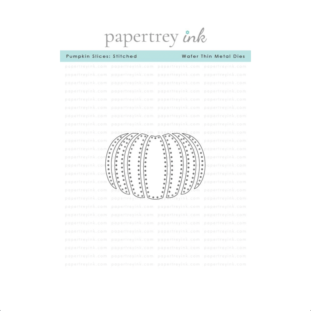 Papertrey Ink Pumpkin Slices Stitched Die pti-0991