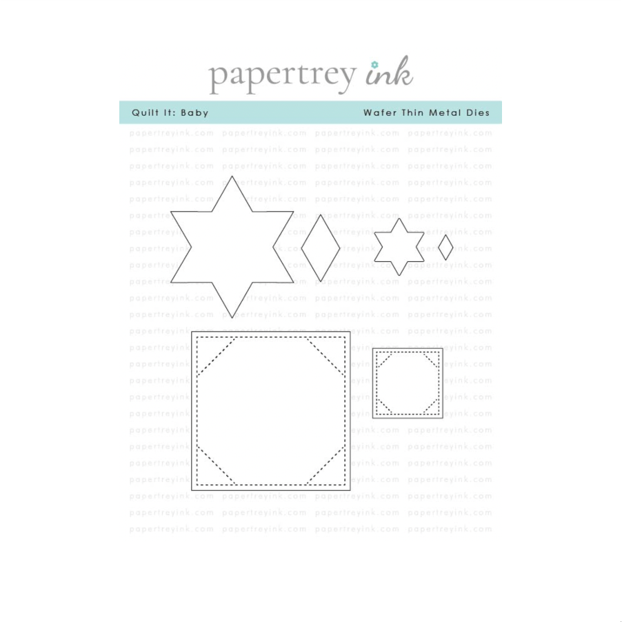 Papertrey Ink Quilt It Baby Dies pti-1093