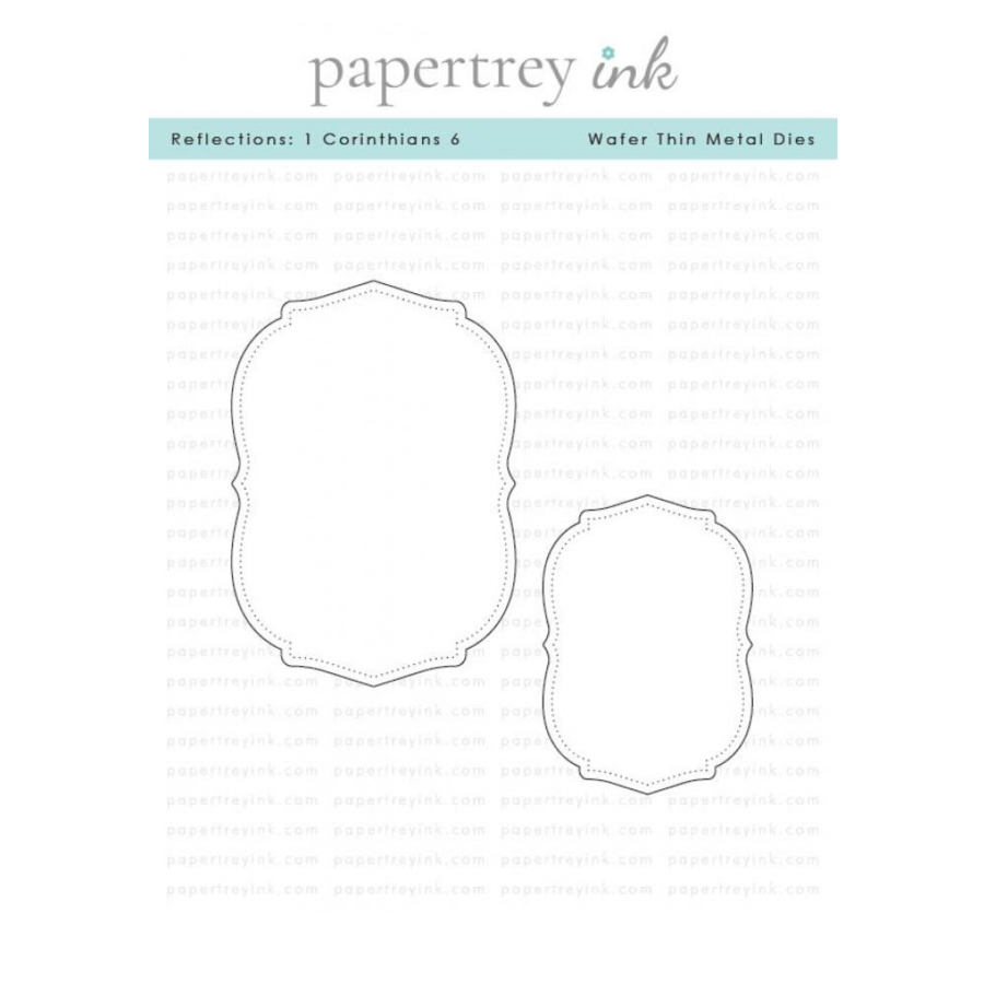 Papertrey Ink Reflections 1 Corinthians 6 Dies pti-1070