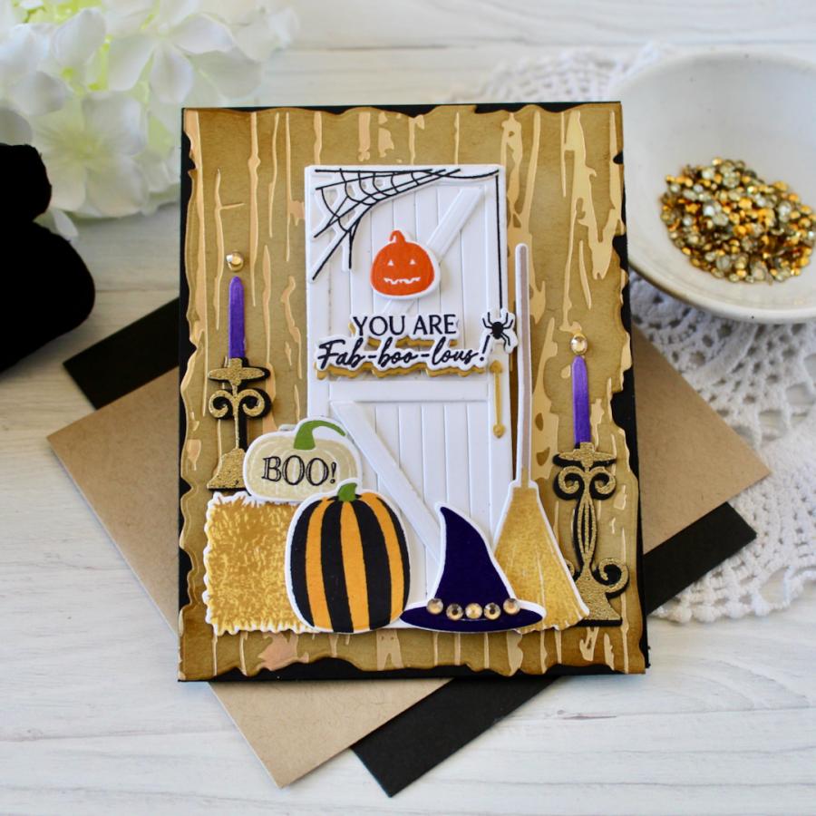 Papertrey Ink Spooky Delights Dies pti-0982 hat