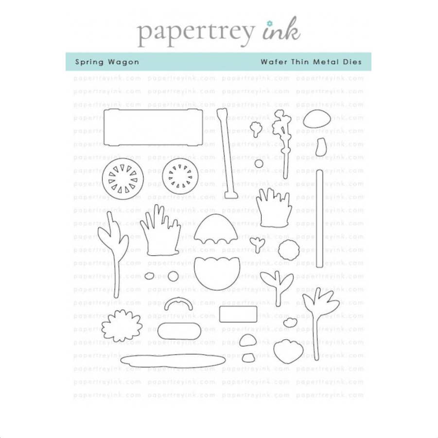 Papertrey Ink Spring Wagon Dies pti-1067