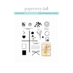 Papertrey Ink Stacked Mail Clear Stamps 1709